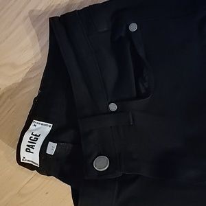 Paige distressed skinny jeans